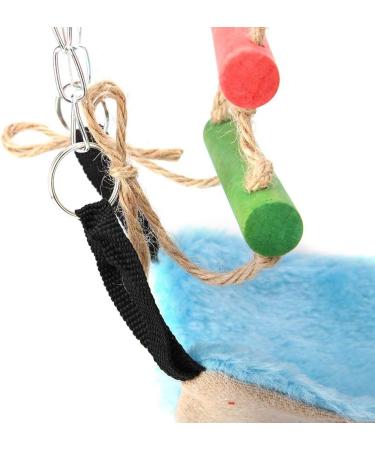 Hamster Swing Small Animal Suspension Bridge Squirrel Hanging Bed Hammock Stair Ladder Toy for Gerbil Rat Mouse Bird Parrots - Buy Online on GoSupps.com