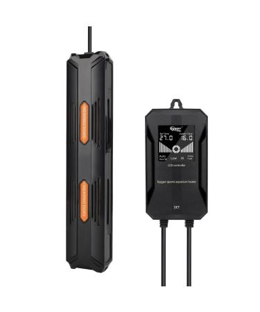 Hygger aquarium heating 500W temperature adjustable heating for aquariums aquarium heating rod with external digital display LCD controller for 250-343l your sweet or sea water aquarium fish pool - Buy Online on GoSupps.com