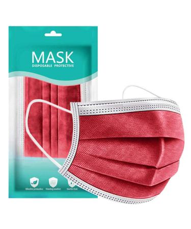 Disposable Face Cover 3-Ply Outdoor Breathable Mouth Protection Bandanas for Women and Men
