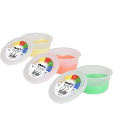 Buy Physioflex Therapy Modeling Clay Set 85g | Soft Medium Strong - Ideal for Therapy & Rehabilitation - Buy Online on GoSupps.com
