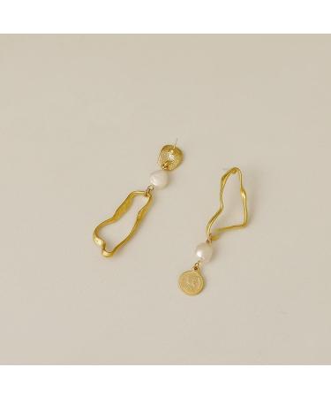 Fashion Earrings Women's Earrings Romantic Cute Irregular Asymmetric Earrings Ladies Christmas Day Party Banquet Jewelry Dainty Earrings Fashion Accessories - Buy Online on GoSupps.com