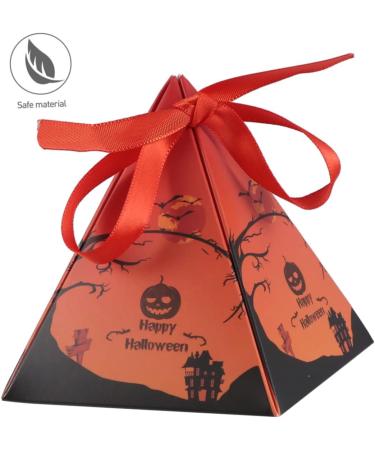 Cabilock 60 Pcs Halloween Box Trick or Treat Bags Treat Container Halloween+decorations Candy Box Korean - Buy Online on GoSupps.com