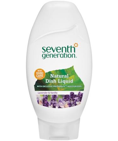 Seventh Generation Hand Care Dish Liquid Lavender Vanilla - 18 oz