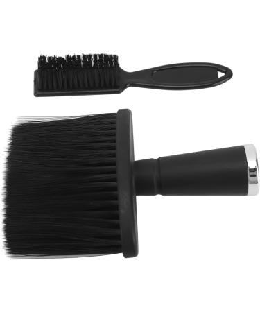 Soft Nylon Bristles Ergonomic Handle Hair Sweep Brush for Beard Neck Face Skin Friendly Daily Necessity - Buy Online on GoSupps.com