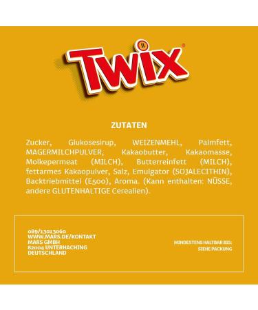  Twix TWIX Chocolate Bars (32 x 50 g) - Delicious Caramel Crunchy Cookie and Milk Chocolate Delight - Snack on the go! - Buy Online on GoSupps.com