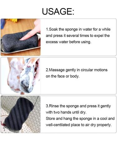 Buy Regular Konjac Sponge for Body - Large Scraper & Pore Cleaning Tool - International Shipping Available - Buy Online on GoSupps.com
