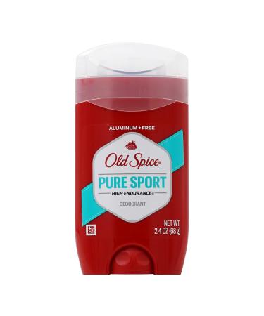 Old Spice Pure Sport Deodorant Pure Sports High Endurance Deodorant 2.4 oz (68 g) Pure Sport 7.2 Ounce (Pack of 1)