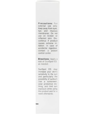 Lane Labs SunSpot ES Exfoliating Gel with Aloe Vera & Tea Tree Oil (0.5 oz) - Buy Online on GoSupps.com