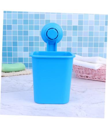 Alipis 2 Pack Toothbrush Organizer Wall-Mounted Suction Holder for Bathroom Storage - Self-Adhesive Toothbrush & Razor Bracket - Ideal for Kids & Adults - Blue 17x11cm - Buy Online on GoSupps.com