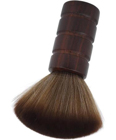 Dust Removal Brush for Neck and Face Professional Neck Hair Cleaning Brush Ergonomic Beech Handle Nylon Hair for Hairdresser for Home Salon - Buy Online on GoSupps.com