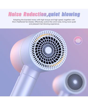 LUFEIS Professional Foldable Ionic Hair Dryer with Concentrator - Portable Quick Drying Hairdryer for Men & Women - Heating and Cooling Settings - Ideal for Home, Salon, Travel - Buy Online on GoSupps.com
