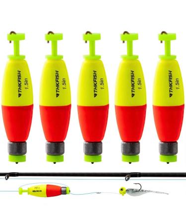 THKFISH Fishing Bobbers Fishing Floats Weighted Bobbers for