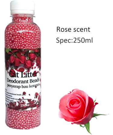 Cat litter companion - special deodorant beads| Combats Cat Odors and Neutralizes Smells to Keep Your Home Clean 250ML The scent of roses - Buy Online on GoSupps.com