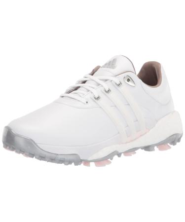 adidas Women's Tour360 22 Golf Shoes 6.5 Footwear White/Footwear White/Almost Pink