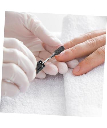 Ipetboom Nail Polisher Nails Tools Nail Cuticle Bit Nail Art Drill Bits Nails Drill Bits Para U as Black Suits Nail Grinding Bits Nail Art Tool Pedicure Tungsten Steel Accessories - Buy Online on GoSupps.com