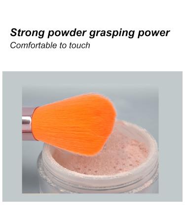 Soft Hair Eyeshadow Loose Powder Makeup Brush Set for Beginners | Orange Cosmetic Tools - Buy Now - Buy Online on GoSupps.com