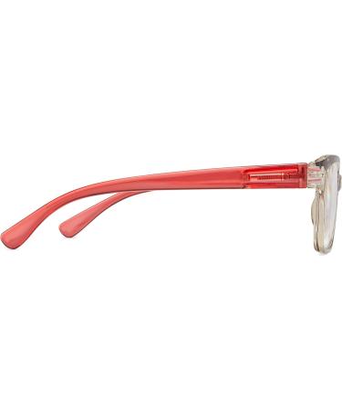 ICU Eyewear ScreenVision Blue Light Reading Glasses - Oval Tan/Burgundy - Darcy - +1.75 | Shop Internationally - Buy Online on GoSupps.com