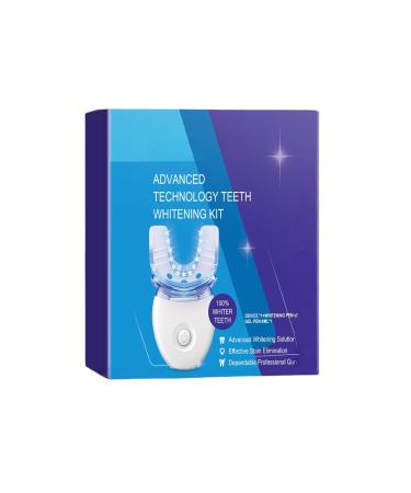 Advanced Technology Teeth Whitening Kit with LED Light Natural Extracts Professional Quality