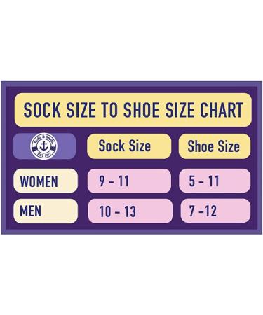 Yacht & Smith Men and Women 6-Pack Crew Diabetic Nephropathy Socks - Black - Buy Online on GoSupps.com