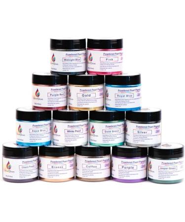 RESIN4DECOR Silver Pearlescent Mica Pigment for Epoxy Resin Jewelry & Art Projects - 25g - Buy Online on GoSupps.com