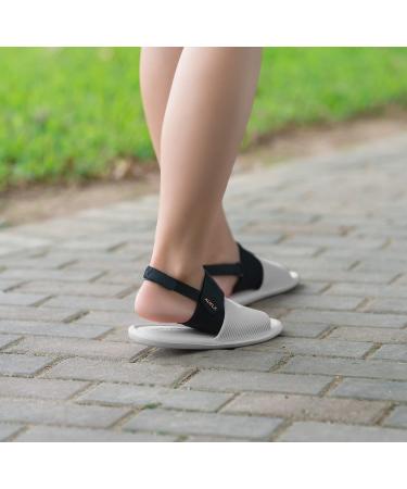 Arch Support Brace for Plantar Fasciitis Relief - Orthotic Pad, Non-Slip Heel Strap, Adjustable Velcro Compression Sleeves for Men and Women - Buy Online on GoSupps.com