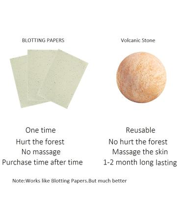 Ufacefab Volcanic Blotting Stone Face Roller - Oil Absorbing, Reusable, Washable (Black) - Buy Online on GoSupps.com