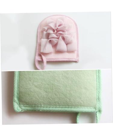 Didiseaon Bath Sponge Soft Bath Sponge Baby Shower Sponge Double Sided Rub Mud Blackheads Remover Tool - Buy Online on GoSupps.com