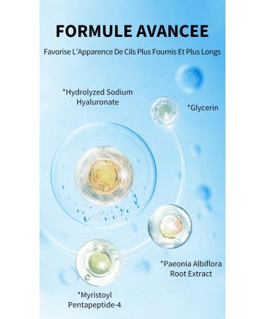 Advanced Eyelash Serum for Thicker Longer & Longer Looking Eyelashes and Eyebrows Vegan & Cruelty-Free Thicker Lash Enhancing Serum. (4mL) - Buy Online on GoSupps.com