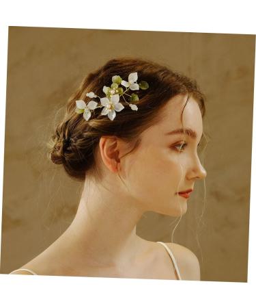 Housoutil Flower Comb Hair Comb Wedding Hair Decor Hair Combs for Women Accessories Wedding Hair Comb Bride Hair Accessory Flower Bride Hair Comb Hair Deyer Metal Mori Department Bridesmaid - Buy Online on GoSupps.com