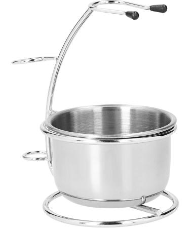 Fybida Stainless Steel Shaving Brush Holder & Soap Dish - Premium Quality for Ultimate Grooming - Buy Online on GoSupps.com