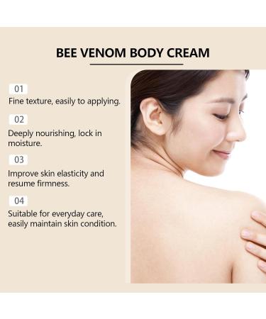  homomdy Bee Venom 3-Pack Roll-On Body Creams: Anti-Aging Moisturizing Cream Firming Face and Body Cream Plumping and Firming Skin - Buy Online on GoSupps.com