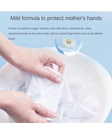 Strong stain bleach - magic powder efficient stain removal without residue to remove yellow stains to remove milk stains 1000g pack (1000) 300 g (Pack of 1) - Buy Online on GoSupps.com