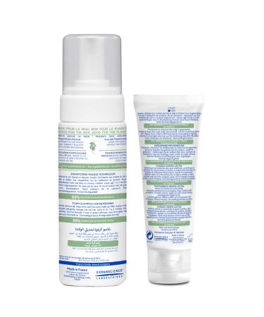Mustela Baby Cradle Cap Bundle: Natural Shampoo & Cream with Avocado - 2 Piece Set - Buy Online on GoSupps.com