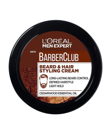 L'Oreal Men Expert Barber Club Beard & Hair Styling Cream - 75ml | International Shipping Available - Buy Online on GoSupps.com