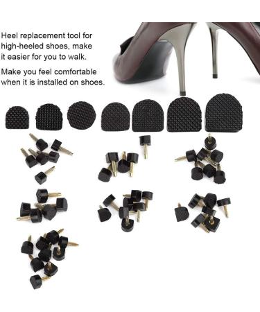84Pcs Non-Slip High Heel Replacement Tips - Shoe Repair Dowels Protector - Buy Online on GoSupps.com