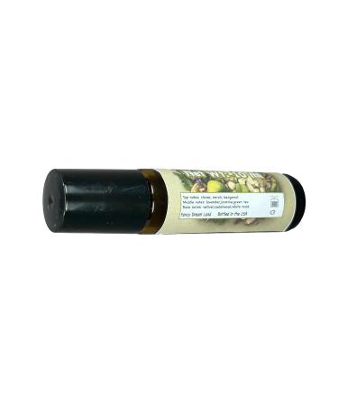 Q R Verdant Grace Perfume Oil Roll-On Clover Lavender Green Tea & Jasmine 20% Essential Oil with 80% Jojoba Oil Alcohol-Free Fresh Green Floral Scent Natural Fragrance 10ml P020A - Buy Online on GoSupps.com