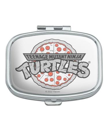 Teenage Mutant Ninja Turtles Pizza Logo Rectangle Pill Case Trinket Gift Box