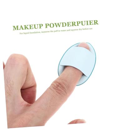 FRCOLOR 24 pcs Mini Finger Puff Makeup Sponges - Hydrophilic Polyurethane Facial Puff - Ideal for Wet & Dry Use - Perfect for Flawless Application - Buy Online on GoSupps.com