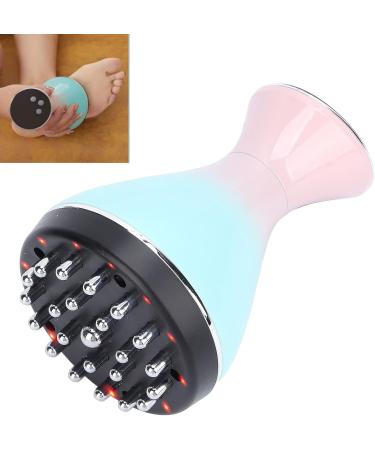 Microcurrent Meridian Brush for Cellulite Lymphatic & Head Massage - Red Light Handheld Massager for Fatigue Relief - Buy Online on GoSupps.com