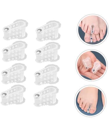 4 Pairs Magnetic Splitter Hammer Straightener Pedicure Tools for Women - Bunion Pads & Transparent Splints - Buy Online on GoSupps.com
