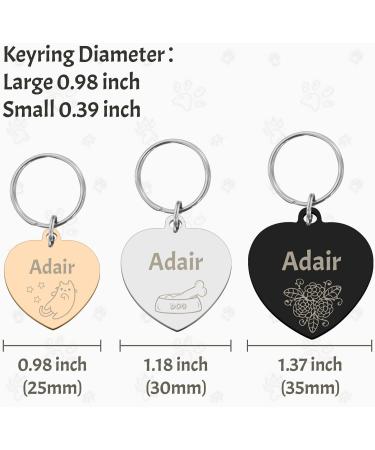 Personalized Engraved Stainless Steel Dog Tags for All Sizes - Custom Shapes & Designs for Dogs & Cats - Buy Online on GoSupps.com