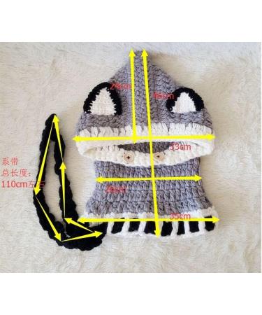 Azornic Baby Winter Hat Scarf Hood for 2-8 Years Kids - Gray - Buy Online on GoSupps.com