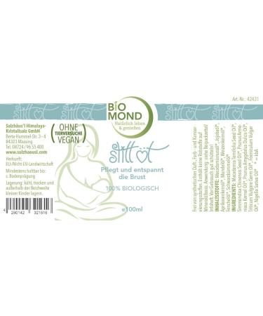 Bio Still Oil 100ml - Natural Breast Massage Oil for Pregnancy Care | Additive-Free | Midwives Recommended - Buy Online on GoSupps.com