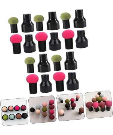 MAGICLULU 50 Sets Mushroom Head Puff Facial Sponges Powder Puff Triangle Puffs Velour Puff Girl Makeup Pad Girl Makeup Tool Beauty Makeup Tools Cosmetic Hydrophilic Polyurethane - Buy Online on GoSupps.com