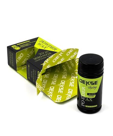 Dekse Powder Wax 20gr | Mattifying Volume Hair Powder for Ultimate Style | Best Hair Volume Wax - Buy Online on GoSupps.com