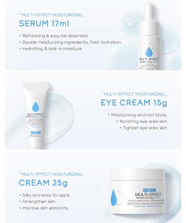 Skin Care Gift Set for Teen Girls Facial Care Sets & Kits with Cleanser Toner Serum Eye Cream & Face Cream Gentle Cleanser Moisturizer & - Buy Online on GoSupps.com