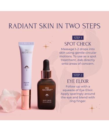 Tru Alchemy Eye Elixir | Cooling Eye Treatment Cream with Caffeine, Hyaluronic Acid, Vitamin C | 0.5 fl oz/14 ml | Reduce Puffiness, Bags, Wrinkles - Buy Online on GoSupps.com