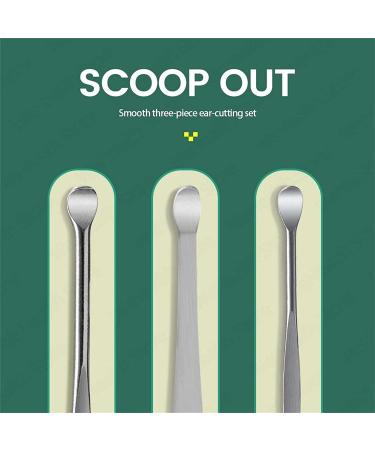 AGSTA Professional Ear Cleaning Tool Set - Spiral Spring Ear Wax Cleaner in Black | 2023's Top Earwax Remover - Buy Online on GoSupps.com