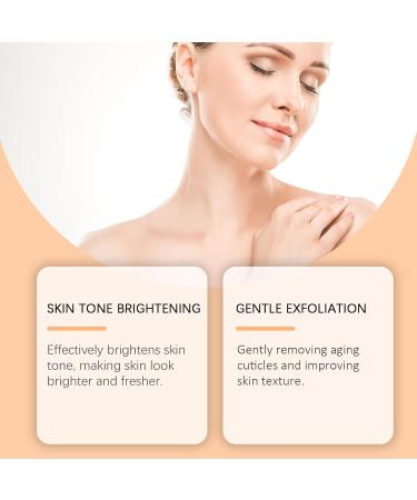  homomdy Vitamin C facial scrub brightening facial exfoliant with vitamin C for dry and oily skin reduces blackheads evens skin tone deeply cleanses and moisturizes (3 pcs) - Buy Online on GoSupps.com