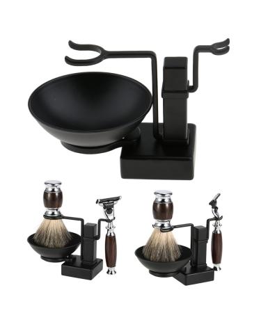 Premium Shaving Set: Brush Acrylic Bowl & Soap - Perfect for a Luxurious Shave - Buy Online on GoSupps.com